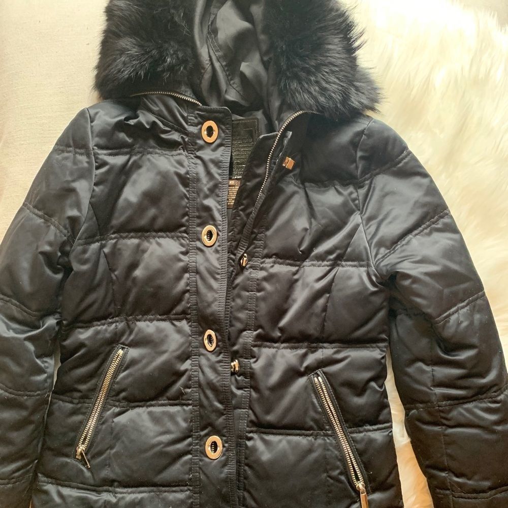 Coach Black Puffer Jacket Size Xs - image 4